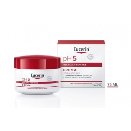 EUCERIN CREMA PIEL SENSIBLE PH-5 75 ML