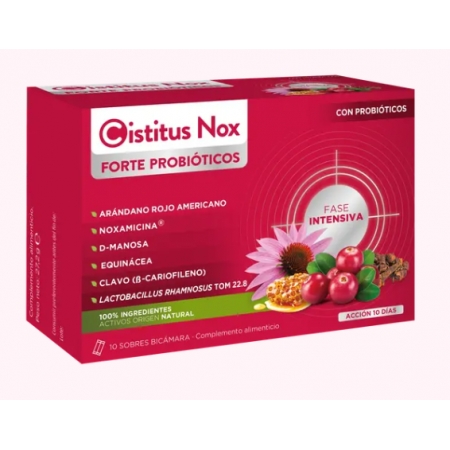 CISTITUS NOX FORTE PROBIOTICOS 10 SOBRES BICAMARA