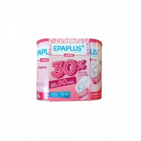 EPAPLUS ARTHICARE HUESOS POLVO INSTANT 60 DIAS 2 ENVASES 383 G DUPLO SABOR VAINILLA