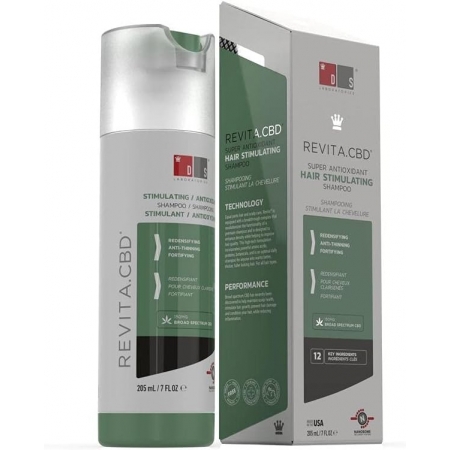 REVITA CBD CHAMPU ANTIOXIDANTE Y ESTIMULANTE 205 ML