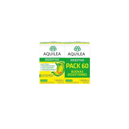 AQUILEA DIGESTIVO DUPLO 2 X 30 COMPRIMIDOS MASTICABLES
