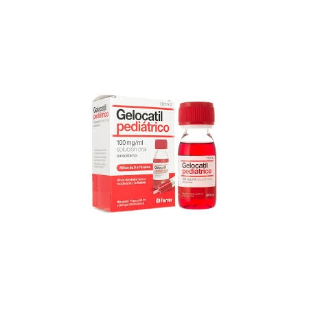 GELOCATIL PEDIATRICO 100 MG/ML SOLUCION ORAL 60 ML
