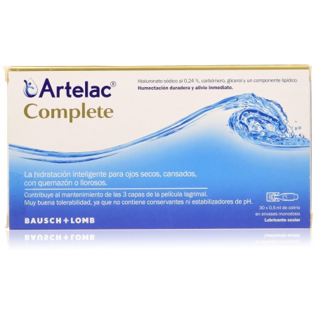 ARTELAC COMPLETE MONODOSIS 30 X  0.5 ML