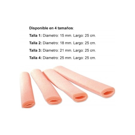 COMFORSIL VENDAJE TUBULAR DEDOS Nº 3 12 UNIDADES DE 21 CM