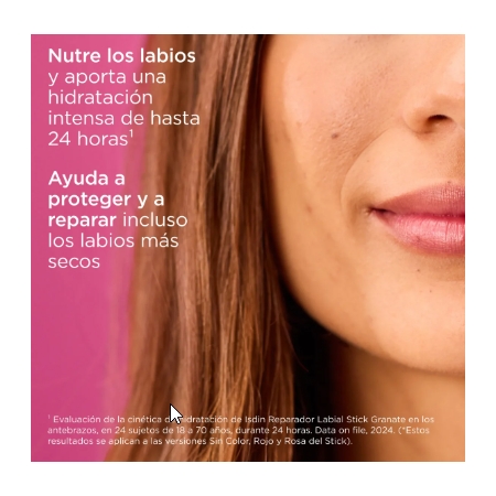 ISDIN REPARADOR LABIAL STICK COLOR ROSA 4G