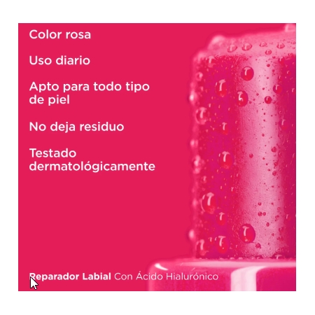 ISDIN REPARADOR LABIAL STICK COLOR ROSA 4G