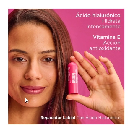 ISDIN REPARADOR LABIAL STICK COLOR ROSA 4G