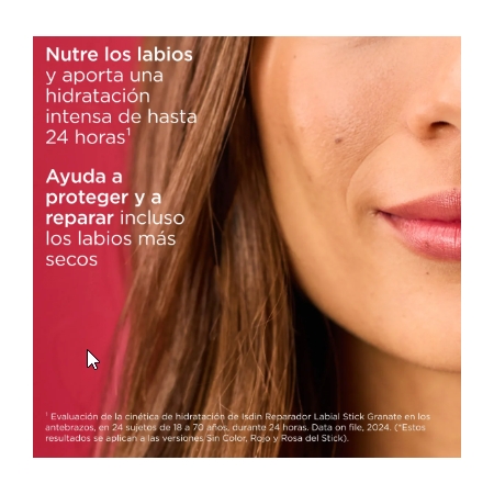 ISDIN REPARADOR LABIAL STICK COLOR ROJO 4G
