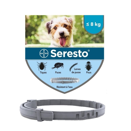 SERESTO 1.25/0.56 G 1 COLLAR PARA PERROS HASTA 8 KG (38 CM)