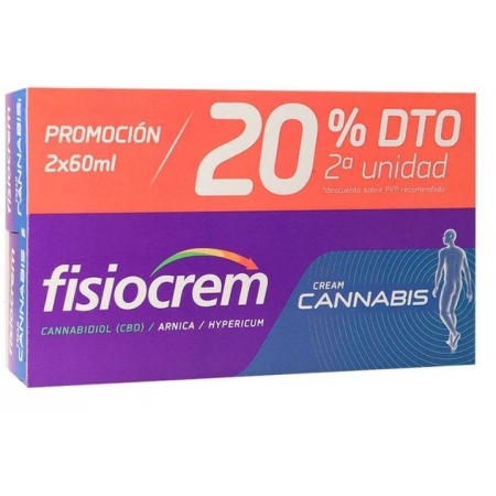 FISIOCREM CANNABIX CBD CREMA 2X60 ML