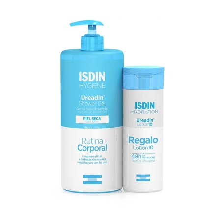 UREADIN GEL DE BAÑO PIEL SECA 1000 ML + UREADIN LOTION10 200 ML REGALO