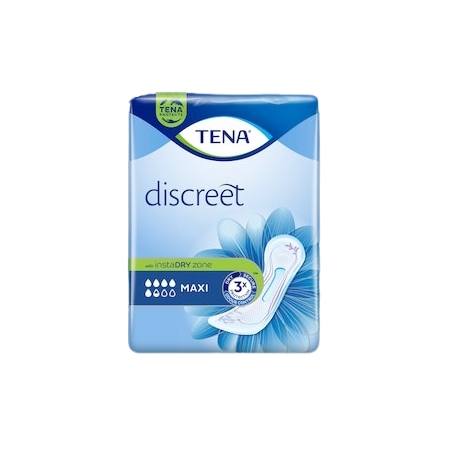 TENA DISCREET MAXI 12 UNIDADES