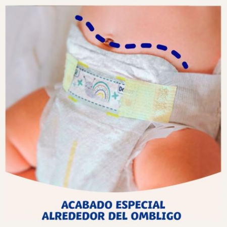 DODOT SENSITIVE 56 PAÑALES TALLA 3 6-10 KG