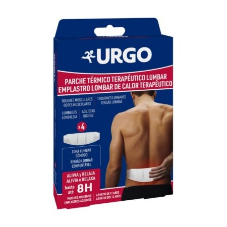 URGO 4 PARCHES DE CALOR LUMBARES