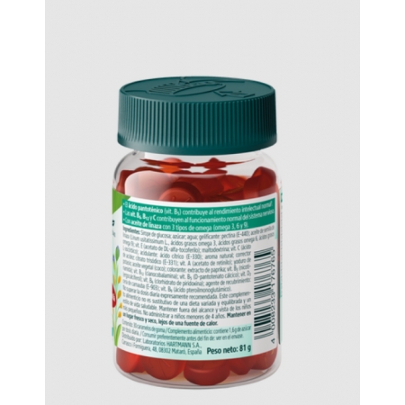 KNEIPP 30 GUMMIES NIÑOS MULTIVITAMINAS SABOR FRESA