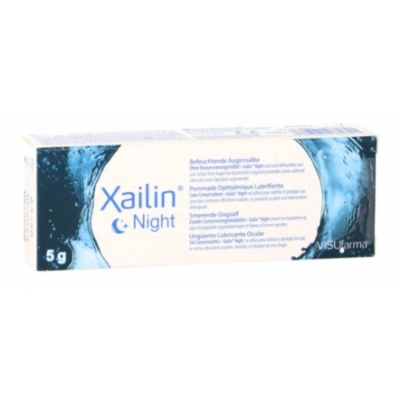 XAILIN NIGHT MULTIDOSIS UNGUENTO OFTALMICO LUBRICANTE 5 G