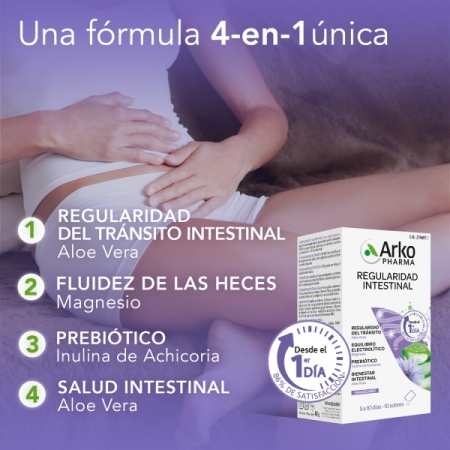 ARKOCAPSULAS REGULARIDAD INTESTINAL 10 SOBRES