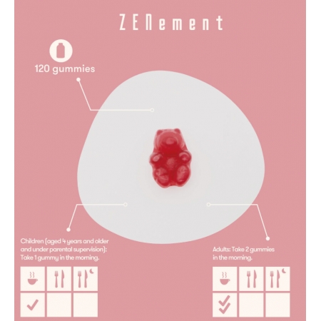 ZENEMENT MULTIVITAMINAS GOMINOLAS 120 GUMMIES