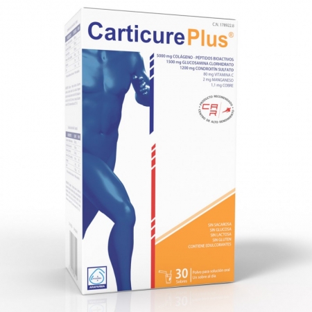 CARTICURE PLUS 30 SOBRES CONDROITINA + GLUCOSAMINA
