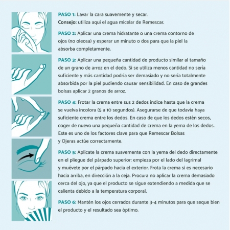 REMESCAR PARPADOS CAIDOS INGREDIENTES VEGETALES 8 ML