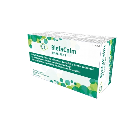 BLEFACALM 30 TOALLITAS ESTERILES IMPREGNADAS