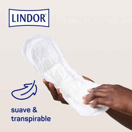 LINDOR LADY PAD 4 GOTAS INCONTINENCIA ORINA LIGERA 28 COMPRESAS