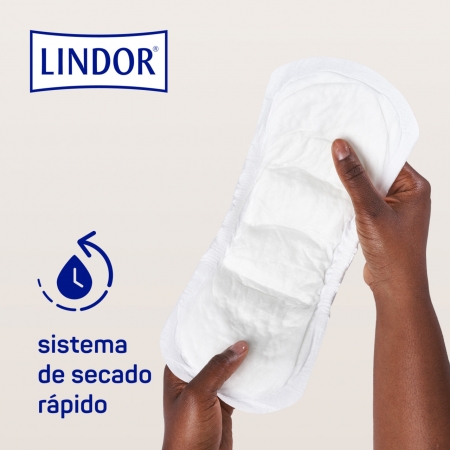 LINDOR LADY PAD 4 GOTAS INCONTINENCIA ORINA LIGERA 28 COMPRESAS