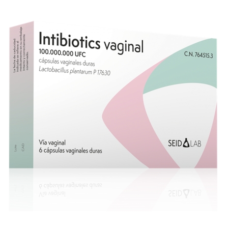 INTIBIOTICS VAGINAL 100.000.000 UFC 6 CAPSULAS VAGINALES