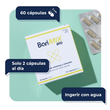 BARIMIX BPD 60 CAPSULAS