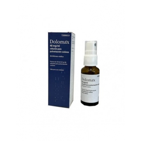 DOLOMAX 40 MG/ML SOLUCION PARA PULVERIZACION CUTANEA 1 FRASCO 30 ML