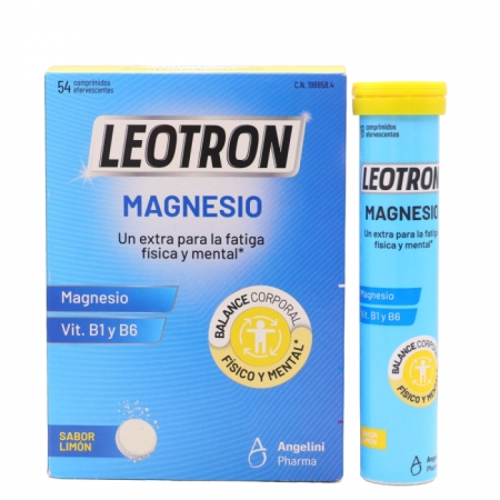 LEOTRON MAGNESIO 54 COMPRIMIDOS EFERVESCENTES