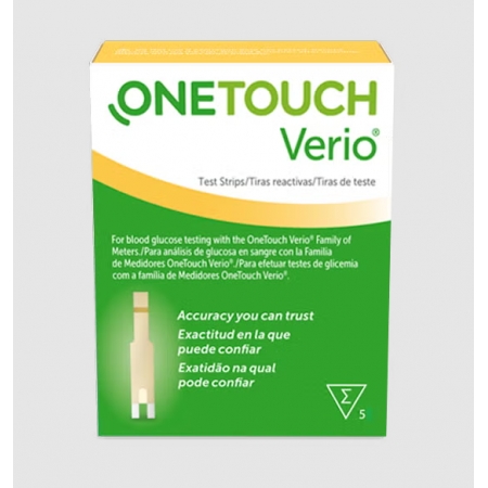 ONETOUCH VERIO 25 TIRAS REACTIVAS PARA GLUCEMIA