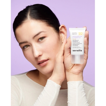 SENSILIS PHOTOCORRECTION D-PIGMENT MOUSSE SPF50+ 40 ML CON COLOR