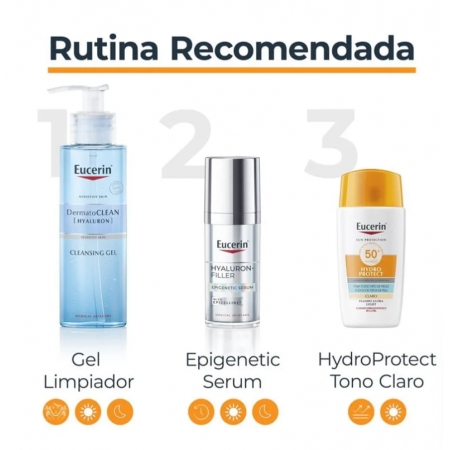 EUCERIN SUN HYDROPROTECT FLUIDO ULTRA LIGHT SPF50+ 50 ML TONO CLARO