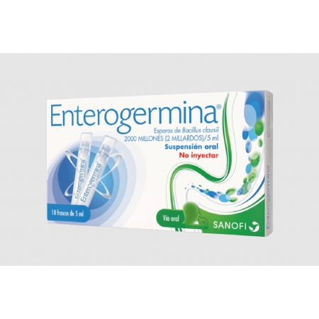 ENTEROGERMINA 10 VIALES 5 ML