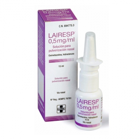 LAIRESP 0,5 MG/ML SOLUCION PARA PULVERIZACION NASAL 1 FRASCO 15 ML