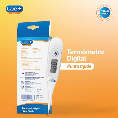 CARE+ TERMOMETRO DIGITAL RIGIDO