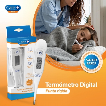 CARE+ TERMOMETRO DIGITAL RIGIDO