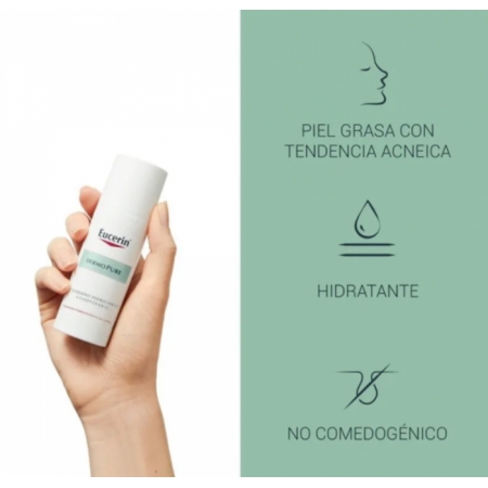 EUCERIN DERMOPURE OIL CONTROL CUIDADO HIDRATANTE COADYUVANTE 50 ML