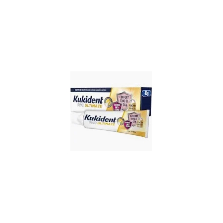 KUKIDENT PRO ULTIMATE CREMA ADHESIVA PROTESIS SIN SABOR 40 G