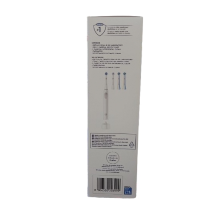 ORAL-B IO2 CEPILLO ELECTRICO BLANCO 1 CABEZAL INTERDENTAL + 2 RECAMBIOS PACK REGALO