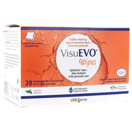VISUEVO WIPES 28 TOALLITAS