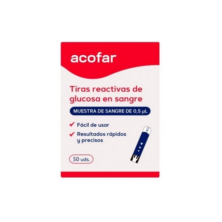 ACOFAR 25 TIRAS REACTIVAS GLUCEMIA