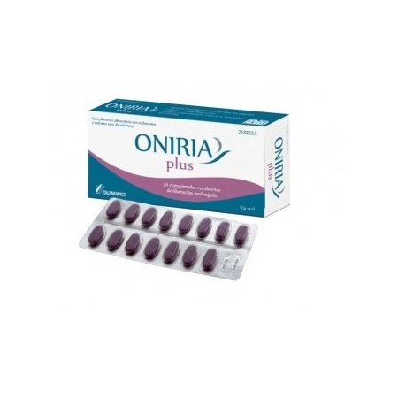 ONIRIA PLUS 30 COMPRIMIDOS RECUBIERTOS LIBERACION PROLONGADA