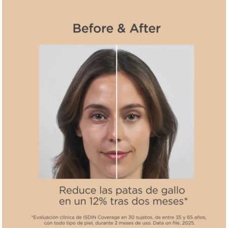 ISDIN COVERAGE MAQUILLAJE SPF50+ 30 G COLOR 2.0 BEIGE