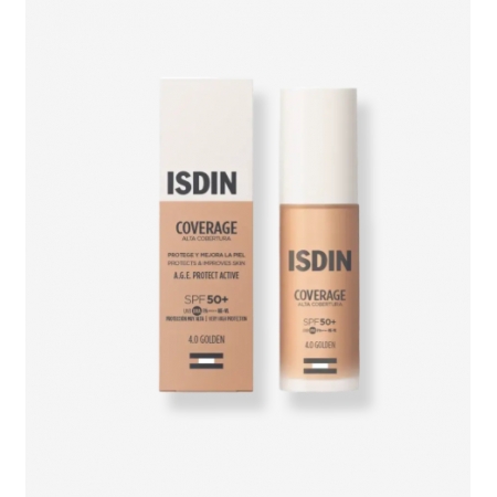 ISDIN COVERAGE MAQUILLAJE SPF50+ 30 G COLOR 4.0 GOLDEN