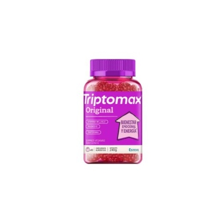 TRIPTOMAX ORIGINAL BIENESTAR EMOCIONAL 60 GUMMIES SABOR MORA