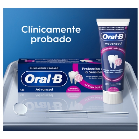 ORAL-B ADVANCE SENSIBILIDAD 2 X 75 ML