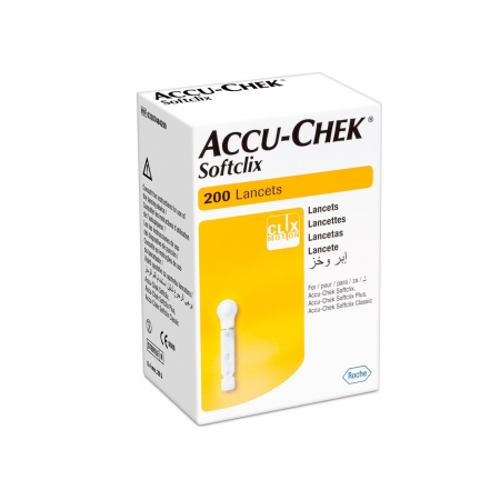 ACCU-CHEK SOFTCLIX 200 LANCETAS