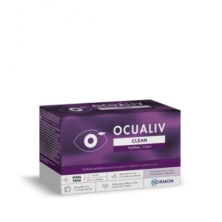 OCUALIV CLEAN NORMOVISION 30 TOALLITAS